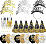 Aastavahetuse dekoratsioon 2025 Uusaasta peo kaunistuste komplekt, uusaasta peo m&uuml;tsid, uusaasta peapael, uusaasta peo punased, uusaasta &otilde;htu &otilde;hupallid lastele, uusaasta &otilde;htu dekoratsioon 2025, uusaasta &otilde;htu dekoratsioon 2025