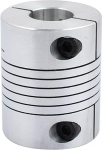 sourcingmap 14mm to 16mm Shaft Coupling 40mm Length 32mm Diameter Stepper Motor Coupler Aluminum Alloy Joint Connector for 3D Printer CNC Machine DIY Encoder