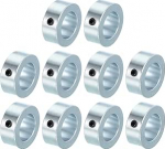 PATIKIL 22 mm l&auml;bim&otilde;&otilde;duga v&otilde;lli krae 36 mm OD 14 mm paksus, 10 kinnitusr&otilde;nga kruvide komplekt s&uuml;sinikterasest tsingitud M6 kruviga M6 kruviga autorobootika mehaanika, h&otilde;bedane