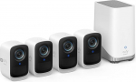 eufy Security eufyCam S300 3C, 4K juhtmeta valvekaamera n&auml;otuvastuse ja AI valvekaamera komplekt 2+1 (uuendatud)
