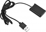 Andoer NP-BX1 dummy aku DK-X1 koos USB &uuml;henduskaabliga USB ja NPBX1 dummy aku haakeseadme lisavarustus Sony DSC-RX1/RX1R/RX100 II III IV V VI VII/M7 M6 M5/WX500 WX350 kaameratele
