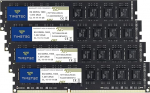 Timetec Premium 32GB KIT (4x8GB) DDR3L / DDR3 1600 MHz (DDR3L-1600) PC3L-12800 / PC3-12800 Non-ECC Unbuffered 1.35 V/1.5 V CL11 2Rx8 Dual Rank 240 Pin UDIMM Desktop PC arvuti m&auml;lu RAM m&auml;lu