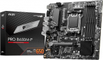 MSI PRO B650M-P emaplaat, Micro-ATX, toetab AMD Ryzen 7000 seeria protsessoreid, AM5, DDR5 Memory Boost 6000+MHz/OC, 1 x PCIe 4.0 x16, 2 x M.2 Gen4, 2.5 G LAN