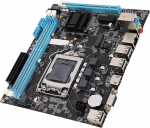 Annadue Micro ATX emaplaat LGA1155 pesale koos DDR3 RAM-i, M.2 NVMe NGFF, 3-faasilise toiteallikaga, VGA HD v&auml;ljundiga