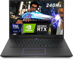 Alienware m16 R2 Gaming Laptop - 16-tolline QHD+ 240Hz, Intel Core Ultra 7 Series 1, 16 GB RAM, 1 TB SSD, NVIDIA GeForce RTX 4060, Windows 11 Home, Saksa AlienFX klaviatuur - Dark Metallic Moon