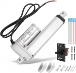 1500N lineaarne ajam, 100/150/200/250/300/450 mm DC 12V elektriline silindri komplekt k&auml;sitsi l&uuml;litiga IP65 10 mm / s t&otilde;stemootor akna avamiseks Diivanid Care voodid uksed kaubanduslik DIY auto