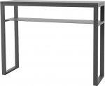 Konsoolne diivanilaud kohvilaudade taga, kitsas konsoollaud, kahetasandilised konsoollauad, kitsas koridorilaud, k&otilde;rged metallist lauad t&auml;ispuidust lauad, vintage, A 120 x 30 x 80 cm.