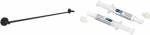 GROHE Start Cube 411872430 Vannipesuhoidja komplekt 854 mm koos QuickGlue A2 liimikomplektiga kahele kleeppunktile Varjatud kinnitus Matte must