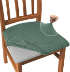 Granbest Jacquard s&ouml;&ouml;gitoa tooli istme katted komplekt 4, High Stretch s&ouml;&ouml;gitoa tooli Slipcovers Anti-Dust Seat Protector s&ouml;&ouml;gituba, k&ouml;&ouml;k (komplekt 4, Matcha Green)