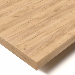 POKAR lauaplaat, 2,5 cm, massiivne lauaplaat kontoriplaadile, lauale, s&ouml;&ouml;gilauale, Golden Craft tammepuust, 160 x 80 x 2,5 cm