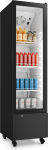 Klarstein GrandCooler Gewerbek&uuml;hlschrank 180 L - Getr&auml;nkek&uuml;hler mit LED-Beleuchtung (valge/blau), einstellbare Temperatuur 0-10 &deg;C, 3 Ablagen