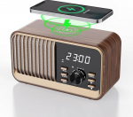 MONODEAL raadio &auml;ratuskell koos laadimisfunktsiooniga, FM raadio Bluetooth k&otilde;lariga (8W), torkimisfunktsioon, USB port, TF kaardipesa, timmimisfunktsioon magamistoas.