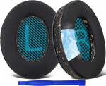 SoloWIT jahutusgeeliga asendusk&otilde;rvapadjad Bose k&otilde;rvaklappidele, asenduspadjad QuietComfort 15 QC15 QC25 QC2 QC35/Ae2 Ae2i Ae2w/SoundTrue & SoundLink Around-Ear jaoks