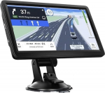 NEWFUN navigatsiooniseadmed autole, GPS veoauto navigatsiooniseadmed, 2025 Euroopa kaardid, 9-tolline satelliitnavigatsioon, tasuta kaartide uuendamine, POI kiiruse hoiatusega, h&auml;&auml;ljuhendiga