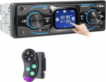 Inefala 1 DIN autoraadio koos puuteekraaniga, raadio 1 DIN koos raadio FM, Bluetooth, EQ, SWC, USB-A & C, AUX sisend, TF-kaardi port, k&auml;ed-vabaduse komplektiga