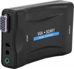 VGA to SCART Video Audio Converter USB adapter koos puldiga HD TV DVD Boxile