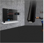 Push-Pull-Messger&auml;t, Force Test Kick Pad Boxen Taekwondo Kickboxen Power Meter Paddle Impact Measure (Boxing force Tracker)