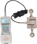 D&uuml;namomeeter, DS2-S 0-5000N Hochpr&auml;zise Digitalanzeige Externer Push-Pull-Dynamometer Externer Dynamometer S-Type Digitaler Druckkraftmesser (DS2-S-500N)