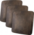 ANARACHON Diivanipadjad katab nahk Look diivanil istme katted komplektid m&ouml;&ouml;bli kaitsja sektsiooni jaoks tool loveseat lemmikloomade lapsed Stretch Spandex kangas (3 padjad, XL, pruun)