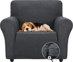 1-osaline diivanikate Stretch Jacquard Diivan Slipcover (tumehall, tool)