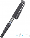 INNOREL RM325A kaamera monopood Professional kaasaskantav kompaktne reisimine alumiiniumsulamist monopood 5 sektsiooniga Canon Nikon Sony DSLR kaamera videokaamera koormus 12kg