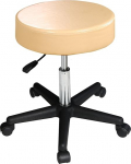 Master Massage Non-Costco Rolling Stool Swivel Stool Work Stool Work Stool Practice Stool Cosmetic Stool Cream Beige