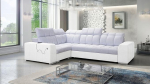 All4All Piaggio II nurgadiivan 285 x 209 cm - Sleep Function - Bed Box - L-kujuline - Diivan - Nurgadiivan - Diivaninurk - Diivaninurk - Voodi - Living Landscape - Terra 80 + Faux Leather White Side Left 26
