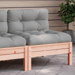 Homgoday Garden Diivan Armless koos Solid Douglas Fir padjad, v&auml;ljas diivanid, diivan Garden diivan, elutuba, Patio, Outdoor m&ouml;&ouml;bel l1