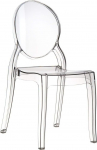 Fashion Commerce FC4695 4 tooli komplekt, pol&uuml;karbonaat, l&auml;bipaistev, 94x44x42cm, 4 tk.