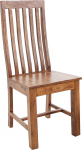 Invicta Interior riess-Ambiente Makassar Sheesham Solid Chair k&otilde;rge seljatoega puidust tool Unikaalne Grain s&ouml;&ouml;gitoa tool k&ouml;&ouml;gitool puidust tool ilma k&auml;etoeta