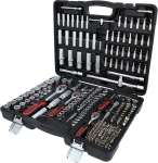 KS Tools 917.0255 Evolution seeria 1/4 tolli + 3/8 tolli + 1/2 tolli + 5/16 tolli mutriv&otilde;tmete komplekt, 255 t&uuml;kki