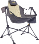 Uquip Rocky 2.0 Boulder Camping Chair I Kokkupandav kiiktool 120 kg kandev&otilde;imega I Kompaktne kokkupandav tool terasest ja pol&uuml;estrist I Kokkupandav v&auml;listool telkimiseks, rannale, aeda ja festivalidele