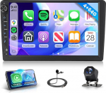 Rimoody 4G + 64G Androidi autoraadio VW Touareg 2003-2010, 9-tolline raadio traadita Carplay Android auto navigatsioon GPS peegel Link Bluetooth FM/RDS/EQ WiFi tagurduskaameraga