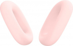 AWINNER AirPods Maxiga &uuml;hilduv k&otilde;rvaklapi &uuml;mbris, pestav pehme silikoonist kaitseraam, AirPods Maxi t&auml;ielik kate, roosa