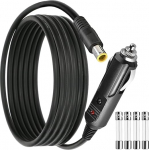Xiatiaosann auto sigaretis&uuml;&uuml;taja DC8 mm 12 V kaablile, DC7909 7,9 x 0,9 mm autolaadija toiteallikas Bluetti kaasaskantavale toiteplokile, auto DVR-le, Bluetooth k&otilde;larile, kaamerale, GPS-le, s&uuml;learvutile, 18AWG, 1,5 m