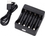 Kiirlaadija 1.2V 4 patareid USB DC5V 1A segalaadimine kaasaskantav LED-indikaator