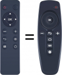Kaugjuhtimispult Minix Neo X6 X8-H 4K Android TV Boxile