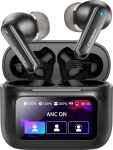 TOZO Hybrid-Ohrh&ouml;rer mit aktiver Ger&auml;uschunterdr&uuml;ckung und intelligentem Touchscreen, 38 dB ANC-Wireless-Ohrh&ouml;rer, 4 Mikrofon-ENC f&uuml;r selge Anrufe, tiefer Bass, 38 tunni Spielzeit, IPX8, Bluetooth