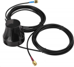 Superbat Outdoor GPS + LTE kombineeritud antenn | Dual SMA Plug Wall Mounted Antenn | 3 m varjestatud kaabel | S&otilde;iduki j&auml;lgimisseadmete / t&ouml;&ouml;stusliku marsruuteri / turvas&uuml;steemide jaoks.