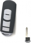 Asendusv&otilde;tme kest + l&otilde;ikamata t&uuml;hi avarii v&otilde;ti, mis &uuml;hildub Mazda 4 nupuga Smart Keyess Entry Remote Key Shell PG538E