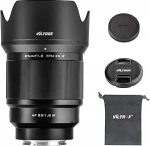 VILTROX 85 mm F1.8 II XF STM Full-Frame Autofocus Lenses for Fuji X Mount Camera Lenses Pro Camera Lenses Compatible with Fujifilm X-T5 X-H2S X-S10 X-T30II X-T20 X-T10 X-T4/-T3/-T2/-PRO3/-H1/-M1