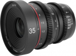 MEKE 35mm T2.2 Large Aperture Manual Focus Low Distortion 4K Mini Cine Lens for Micro Four Thirds M43 MFT, Compatible with Olympus Panasonic Lumix BMPCC 4K Zcam E2 GH5 GH6 OM-1