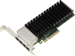 KALEA-INFORMATIQUE PCIe 3.0 x8 Quad RJ45 10G 5G 2.5G 1G 4 porti PC-kaart ja server Intel X710-T4 kiibistikuga