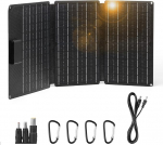 Raddy SP30 30W p&auml;ikesepaneel, kokkupandav kaasaskantav p&auml;ikeselaadija, QC3.0 USB port / t&uuml;&uuml;p C / DC 18V kiirlaadimisakulaator v&auml;litingimustes telkimiseks matkamiseks
