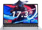 ACEMAGIC Ryzen 3 4300U s&uuml;learvuti 17,3-tolline protsessor kuni 4,3 GHz s&uuml;learvuti WiFi 6