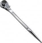 WEDO Scaffolding Podger Ratchet mutriv&otilde;tme pistikupesa Spud Ratchet Scaffolding mutriv&otilde;ti Quick Release Suurus 36mm 445mm pikkus Chrome Vanadium terasest