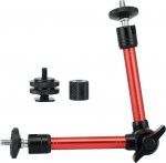 27,9 cm kaamera Magic Arm Stand reguleeritava robustse liigendava h&otilde;&otilde;rdumisega, LED-valgusele, v&auml;lklambile, spordikaamerale, videokaamerale, LCD-monitorile, videovlogile