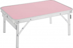 LMRJHAZ Klapptisch, tragbarer Plastik -Camping -Tisch, Aktivit&auml;tstisch im Innenbereich f&uuml;r Picknickparty (Roze)