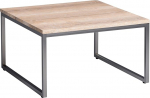 M2 Kollektion Riad 1 kohvilaud MDF Wild Oak Light Brown 60 x 60 cm K&otilde;rgus 35 cm