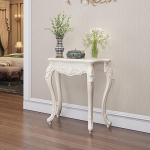 Moodne kitsas konsoollaud, pikk diivanilaud esikusse ja elutuppa, stiilne aktsentlaud h&otilde;bedases toonis (70cm) - sobib ideaalselt esiku sisekujunduseks.